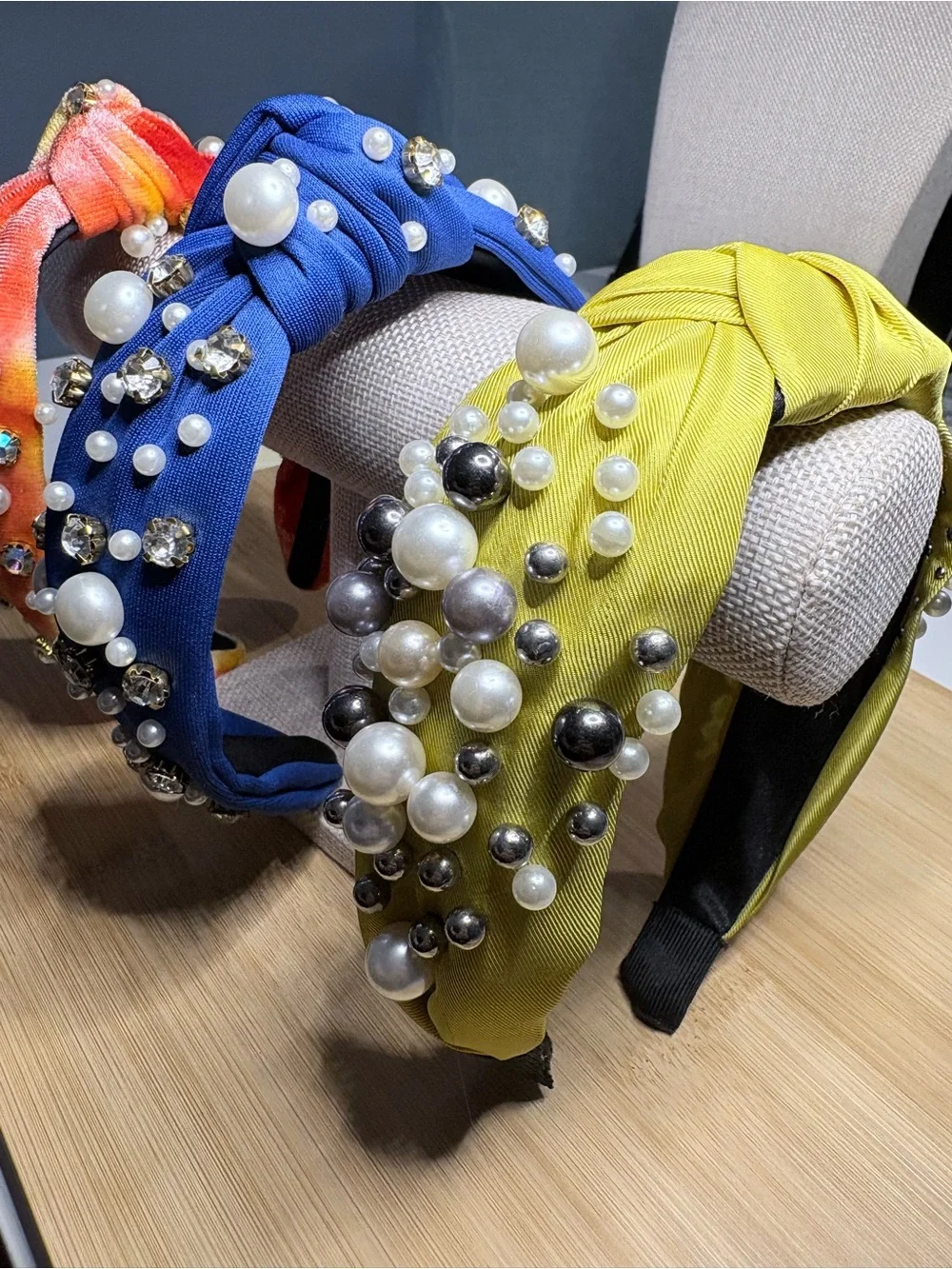 Your choice of ONE bejeweled hairband